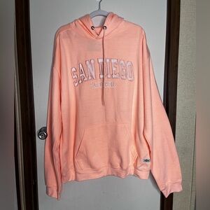 SharkTee Peach San Diego Hoodie 2XL